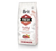 Brit Fresh Beef/Pumpkin Puppy Large полнорационный сухой корм со свеже..