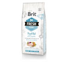 Brit Fresh Fish with Pumpkin Adult Large Muscles Joints сухой корм для..
