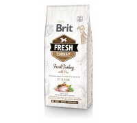 Brit Fresh Turkey with Pea Adult Fit & Slim для взрослых собак всех по..