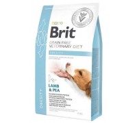 Brit GF Veterinary Diet Dog Obesity при избыточном весе с ягнятиной, и..