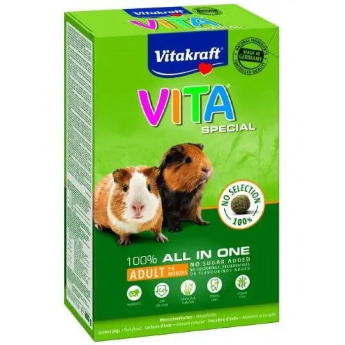 Vitakraft Корм для морських свинок VITA Special 600гр