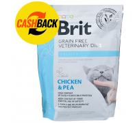 Brit GF Veterinary Diets Cat Obesity. Беззернова дієта при надмірній в..