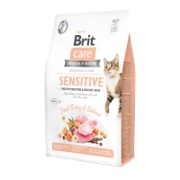 Brit Care Cat GF Sensitive HDigestion & Delicate Taste, для вибагливих кішок) 2 кг