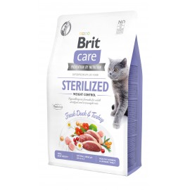 Brit Care Cat GF Sterilized Weight Control, (контроль веса для стерили..