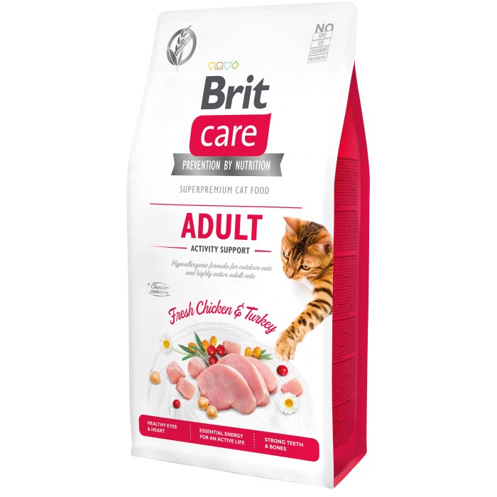 Brit Care Cat GF Adult Activity Support (підтримка активності для дорослих котів) 7 кг