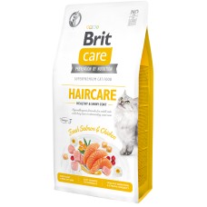 Brit Care Cat GF Haircare Healthy & Shiny Coat (здоровья кожи и шерсти) 7 кг