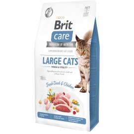 Brit Care Cat GF Large cats Power & Vitality, (для кошек крупных пород)  7 кг
