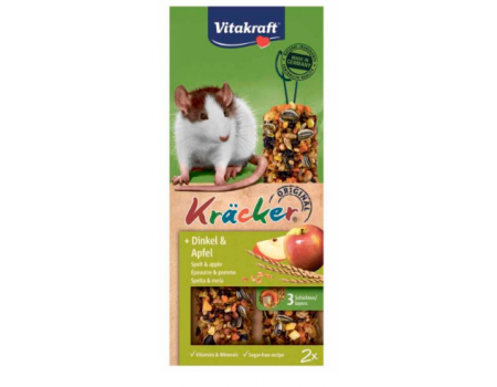 Vitakraft Крекер для щурів із зерном та фруктами (2шт)