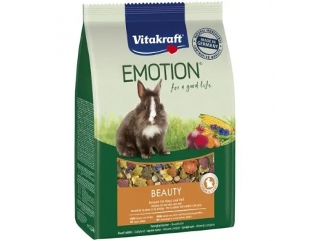 Vitakraft Корм для кроликов Emotion Beauty 600 г
