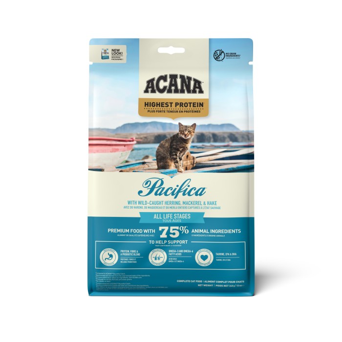 Acana Pacifica Cat — сухий корм для кішок (риба) 340 г