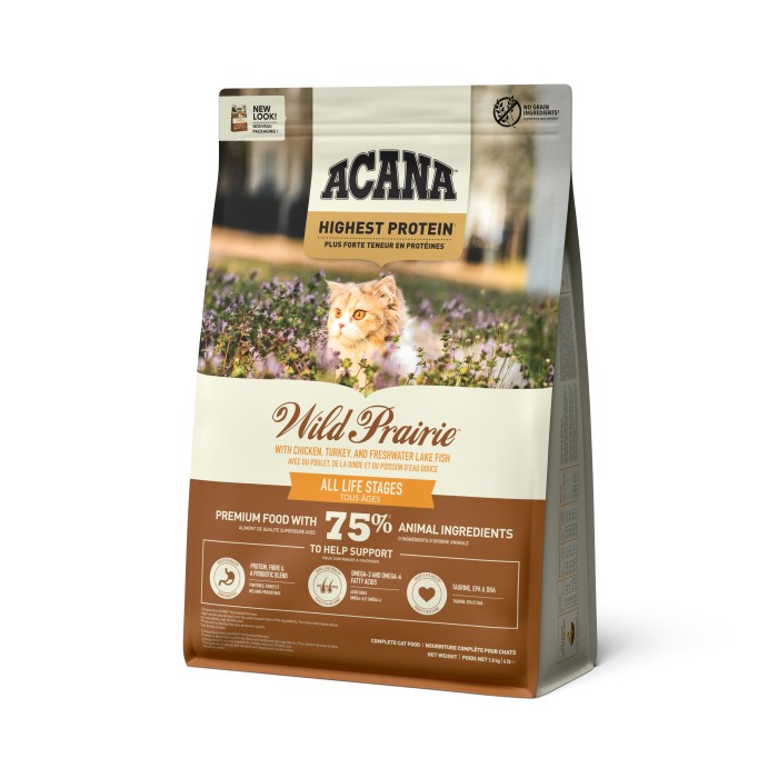 Acana Wild Prairie Cat — сухий корм для кішок та кошенят (птиця) 1.8 кг