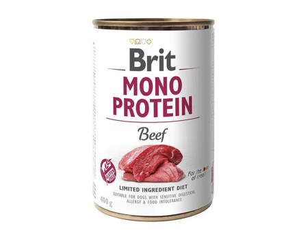 Brit Mono Protein Dog k 400 g для взрослых собак с говядиной