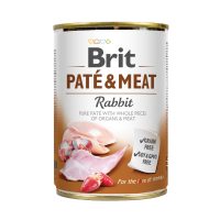 Корм влажный Brit Care Pate and Meat для взрослых собак с кроликом, 400 г