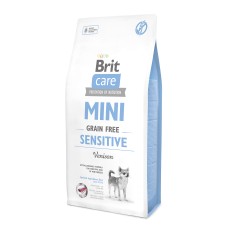 Brit  Care GF Mini Sensitive с олениной для собак миниатюрных пород с чувствительным пищеварением 7 кг