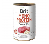 Brit Mono Protein Dog k 400 g для дорослих собак з яловичиною та темни..