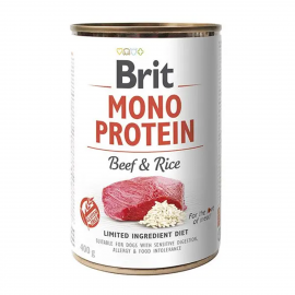 Brit Mono Protein Dog k 400 g для взрослых собак с говядиной и темным ..