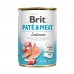 Корм вологий Brit Care Pate and Meat для дорослих собак з лососем, 400 г