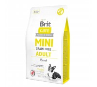 Сухой корм для взрослых собак миниатюрных пород Brit Care GF Mini Adul..