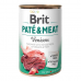 Brit Pate & Meat Dog k 400 g для взрослых собак с олениной