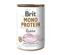 Brit Mono Protein Dog k 400 g для взрослых собак с кроликом..
