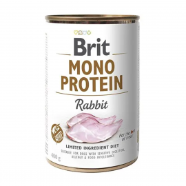 Brit Mono Protein Dog k 400 g для взрослых собак с кроликом..