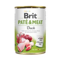 Корм влажный Brit Care Pate and Meat для взрослых собак с уткой, 400 г