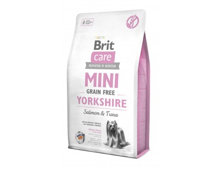 Brit Care GF Mini Yorkshire з лососем та тунцем для йоркширських тер'єрів 2 кг