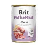 Корм влажный Brit Care Pate and Meat для взрослых собак с ягненком, 400 г