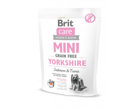 Brit Care GF Mini Yorkshire з лососем та тунцем для йоркширських тер'єрів 400г