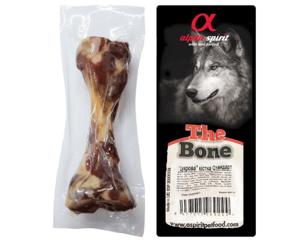 Жевательная кость стандарт Alpha Spirit Ham Bone Standard для взрослых собак средних и крупных, 20 см