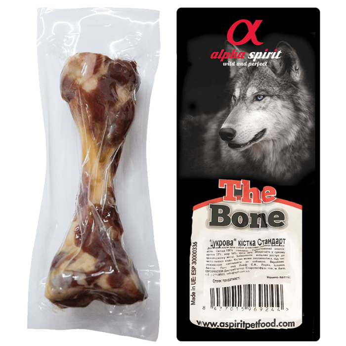 Жувальна кістка стандарт Alpha Spirit Ham Bone Standard для дорослих собак, 20 см