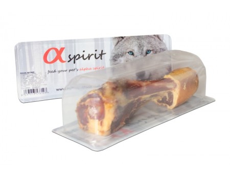 Жевательная кость макси Alpha Spirit Ham Bone Maxi для взрослых собак средних и крупных, 20 см