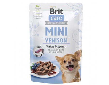 Brit Care Mini Dog pouch 85g філе дичини в соусі