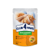 Влажный корм Club 4 Paws (Клуб 4 лапы) Premium, для взрослых кошек, с курицей в соусе, 85 г