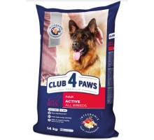Club 4 Paws (Клуб 4 лапы) ПРЕМИУМ АКТИВ для взрослых собак всех пород ..