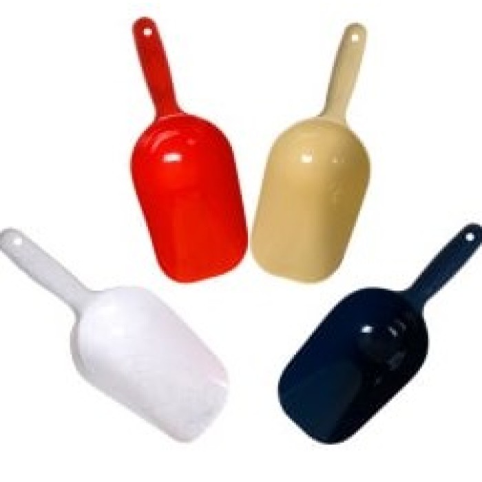 Flamingo  FOOD SPOON совок для корму та наповнювача, пластик, 24х8 см, 0.275 л.