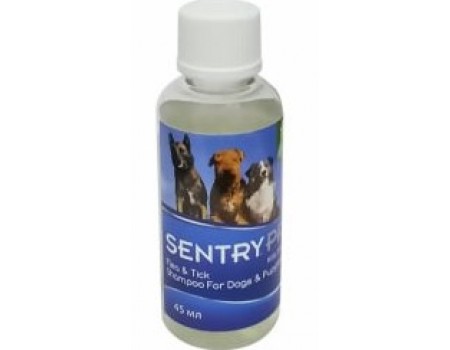 Sentry PRO Ginger СЕНТРИ ПРО ИМБИРЬ шампунь от блох и клещей для собак и щенков , 0.005 л.