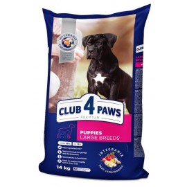 Club 4 Paws (Клуб 4 лапи) преміум для цуценят великих порід, курка 14 ..