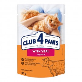 Влажный корм Club 4 Paws (Клуб 4 лапы) Adult Premium для взрослых коше..