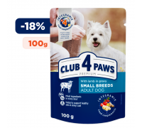 Club 4 Paws (Клуб 4 лапи) Premium Пауч, вологий раціон для дорослих со..