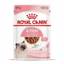 Вологий корм для кошенят ROYAL CANIN KITTEN IN GRAVY 0.085 кг ..