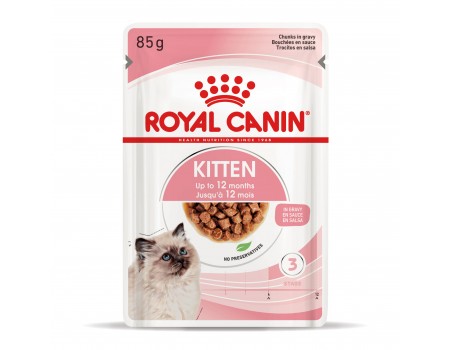 Влажный корм для котят ROYAL CANIN KITTEN IN GRAVY 0.085 кг 