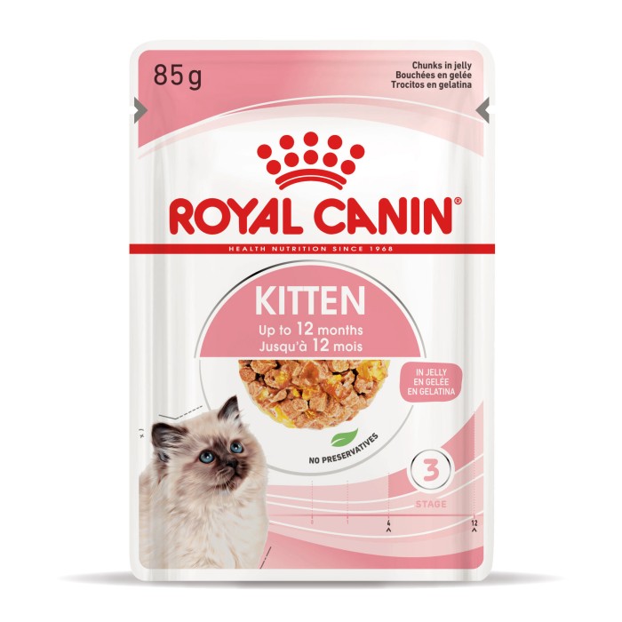 Влажный корм для котят ROYAL CANIN KITTEN IN JELLY 0.085 кг 