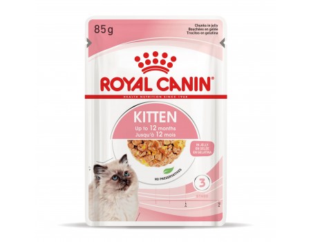 Влажный корм для котят ROYAL CANIN KITTEN IN JELLY 0.085 кг 