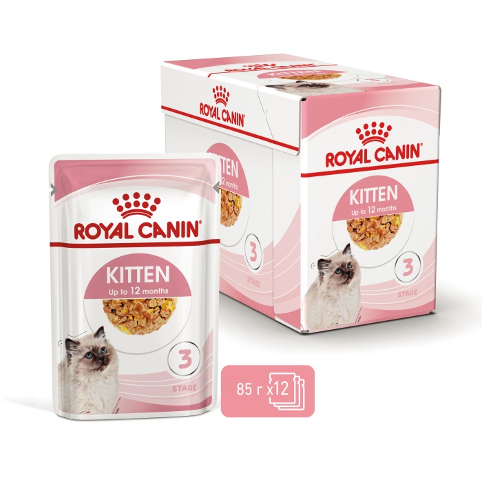 Влажный корм для котят ROYAL CANIN KITTEN IN JELLY 0.085 кг 