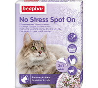 Beaphar Заспокійливі краплі No Stress Spot On для котів, 3 піп..