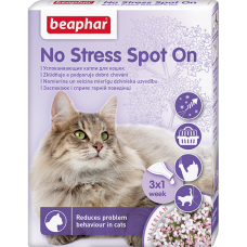 Beaphar Заспокійливі краплі No Stress Spot On для котів, 3 піп