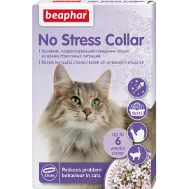 Beaphar Заспокійливий нашийник No Stress Collar для котів, 35 см..