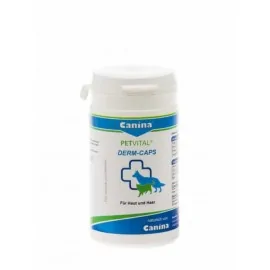 Canina PETVITAL Dеrm-Caps 40г (100 капс.) для проблемної шкіри та вовн..