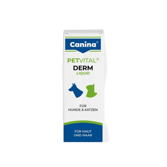 Canina PETVITAL Derm-Liguid 25ml тонік для проблемної шкіри та вовни